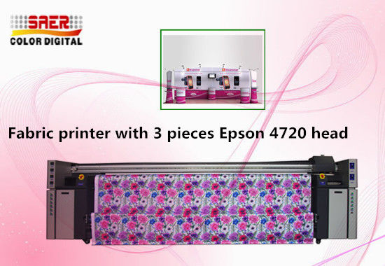 3 partes de máquina de impressão principal de matéria têxtil de Digitas da impressora de Epson 4720 para a tela