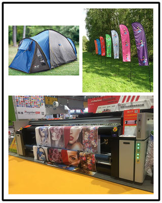 Rolo da máquina de impressão da tela de Digitas da exposição da feira profissional para rolar 360 - definição 1800dpi