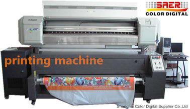 a máquina de impressão da cabeça de Epson Dx5 da impressora da sublimação de 1.6m Mutoh com tintas imprime