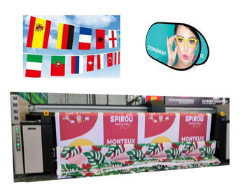 360 * máquina de impressão da bandeira da sublimação 1800dpi para anunciar bandeiras/bandeiras