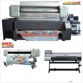 Rolo da impressora a jato de tinta da impressora da sublimação de Mutoh de matéria têxtil do poliéster para rolar a cor dupla de CMYK