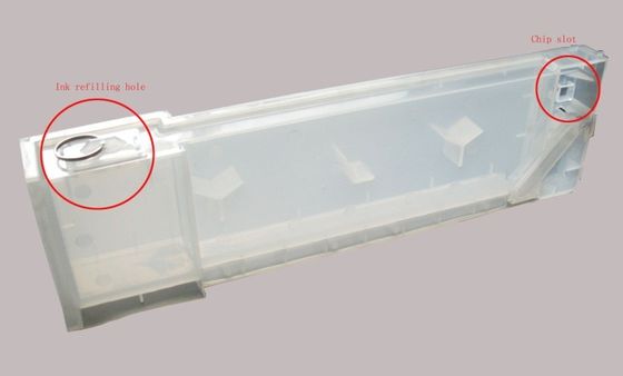 cartuchos de 440ML Refillalbe com o entalhe da microplaqueta para o sistema maioria de Mimaki, de Roland e de tinta do mutoh