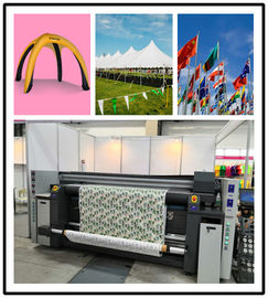 Roll To Roll Digital Printing Machine Automatic With Three Epson 4720 Heads