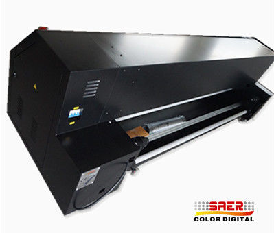 máquina de alta velocidade da sublimação da tintura de 1.8m para fixar a cor da tela