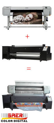 Diretamente rolo para rolar exterior interno principal de Epson DX5 da impressora da sublimação de Mutoh