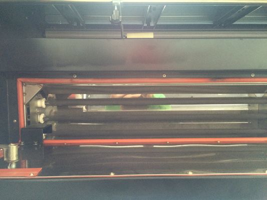 Plotador da tela do grande formato com o calefator para a factura exterior da bandeira do espelho