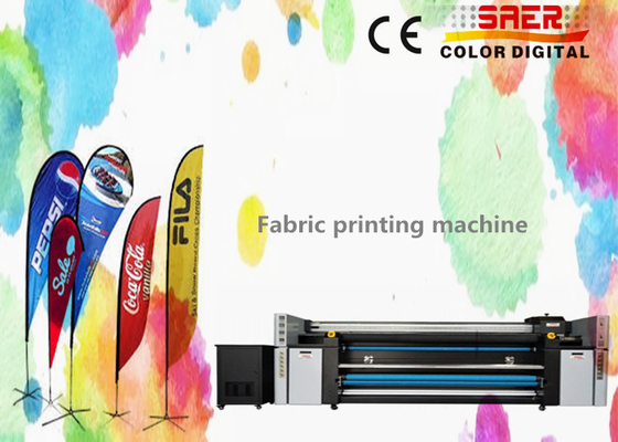 As exposições embandeiram a máquina de impressão de matéria têxtil do Inkjet do sistema de impressão