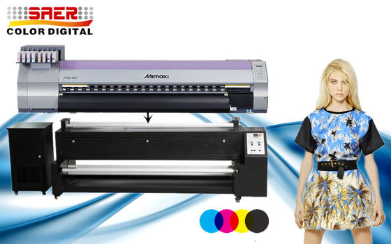 Impressora de sublimação de tintura da impressora de matéria têxtil de Digitas Mimaki para o poliéster, algodão, linho