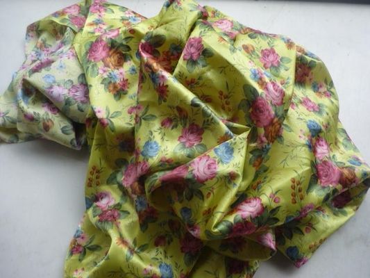 Cortina 100% do poliéster/material tela da toalha de mesa para a casa/hotel