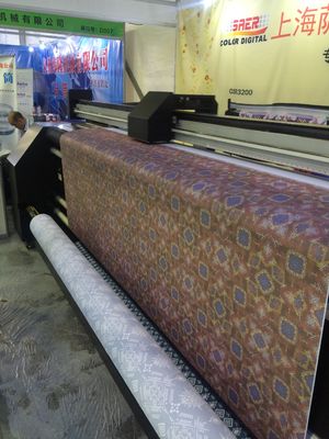 Máquina de impressão principal da sublimação de Epson Digital para a cor feita sob encomenda CMYK do dobro 4 da tela