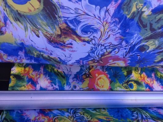 Máquina de impressão principal da sublimação de Epson Digital para a cor feita sob encomenda CMYK do dobro 4 da tela