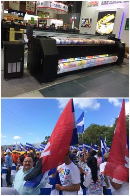 Impressora da máquina de impressão do tecido de algodão/da matéria têxtil algodão de Digitas com tinta do pigmento