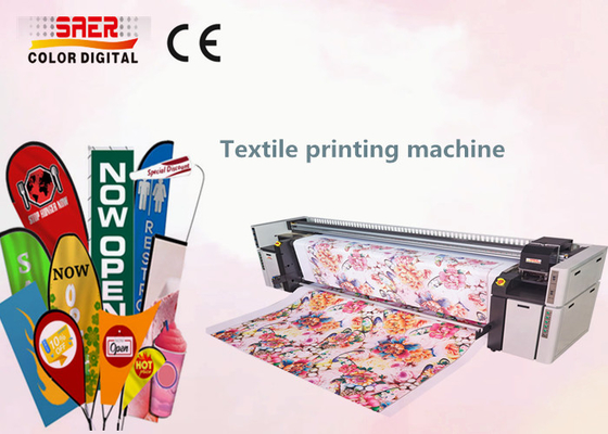 Sistema de impressão textil de grande formato SAER de alta resolução