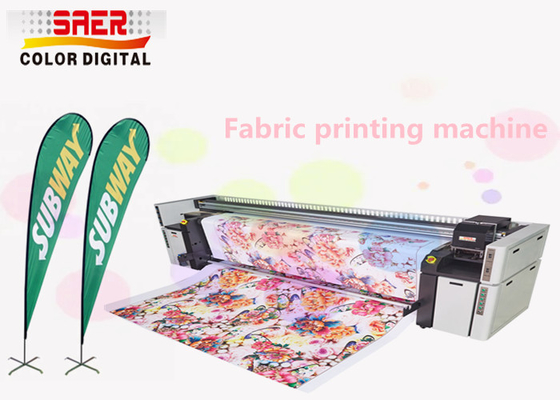 Máquina de impressão digital de têxteis Impressora de sublimação de corantes de jato de tinta de tecido de poliéster