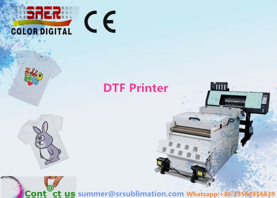 Impressora DTF de grande formato de 60 cm para transferência de camisetas com tinta de pigmento