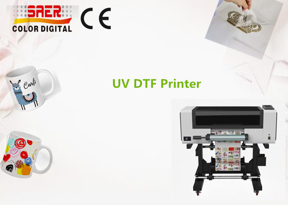Impressora de adesivos UV DTF 30cm /A3 Impressora de adesivos DTF UV AB Impressora de tinta UV
