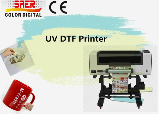 SAER Fábrica A3 Máquina de impressão UV Inkjet Laca Impressora DTF UV