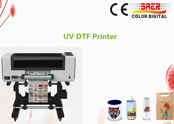 Impressora de adesivos UV DTF barata de 30cm de peso