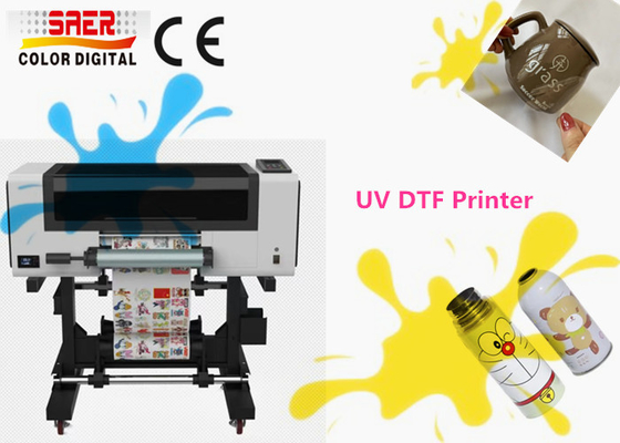Impressora UV DTF com verniz de cor para caixa de telefone / presentes / foto / bola / metal / plástico / couro / impressão de copos