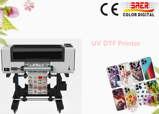 Impressora DTF UV de rolos a rolos 30 cm Máquina de impressão A3 AB Transferência de filme