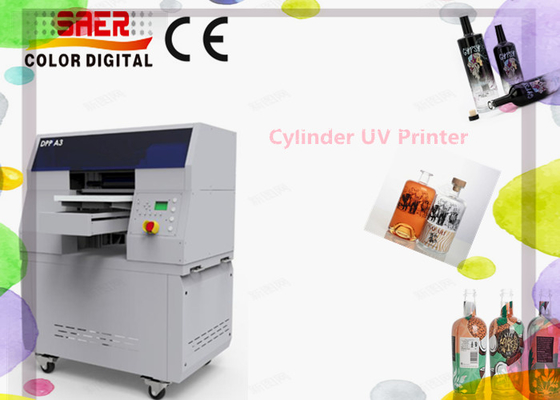 Máquina UV para garrafas cilíndricas e cônicas