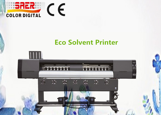 Impressora de solventes ecológicos para publicidade ao ar livre / Impressora de solventes ecológicos