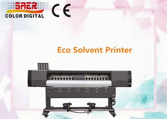 Impressora Solvente Impressora CMYK Flex Banner Eco Solvente