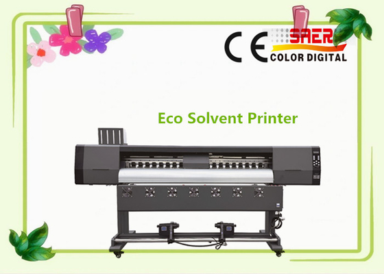 Impressora Eco Solvent 4 Color Can Impressora 1.8m Tamanho para Light Box Publicidade