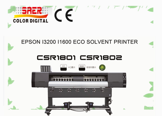 Impressora Eco Solvent 4 Color Can Impressora 1.8m Tamanho para Light Box Publicidade