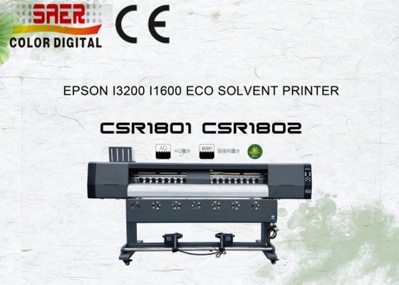Máquina de impressão digital de impressora de solventes ecológicos para material publicitário de banners flexíveis de vinil