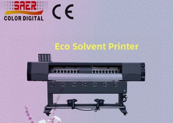 China Plotter Cartão de grande formato Vinyl Auto Sticker Eco Solvente Impressora