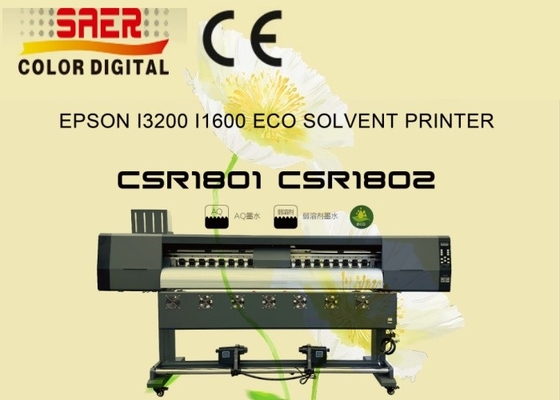 Máquina de impressão de solventes ecológicos Tarpaulin / Flex Banner / Máquina de impressão de vinil Impressora a jato de tinta de alta velocidade