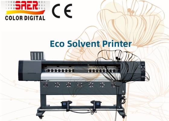 Anúncio de grande formato no exterior e banners interiores autocolante Eco Solvent Machine