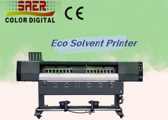 Máquina de impressão de solvente ecológico para adesivos de vinil auto-aderentes