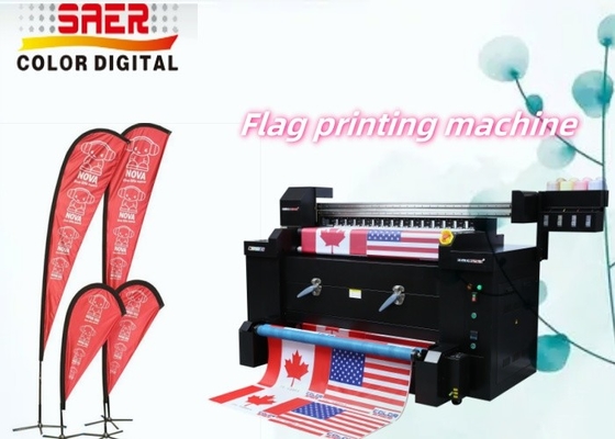 Impressora de sublimação de bandeira automática fabricante máquina de impressão de tecidos de bandeira
