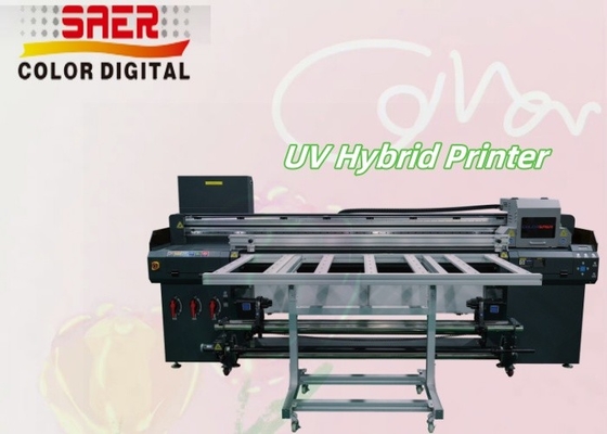 Impressora híbrida digital UV de 1,8 m