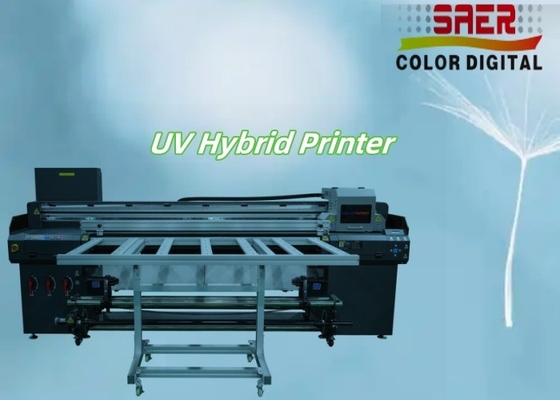 Impressora híbrida digital UV de 1,8 m