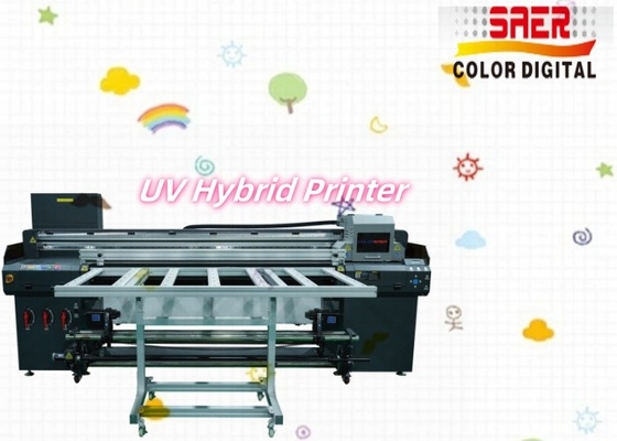 Impressora UV Digital Automática de Rolo a Rolo e Máquina de Impressão UV Híbrida Flatbed