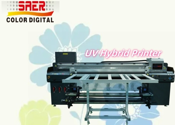 Impressora híbrida UV de alta resolução