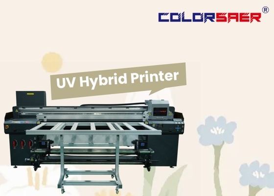 1Impressora híbrida UV para diferentes materiais