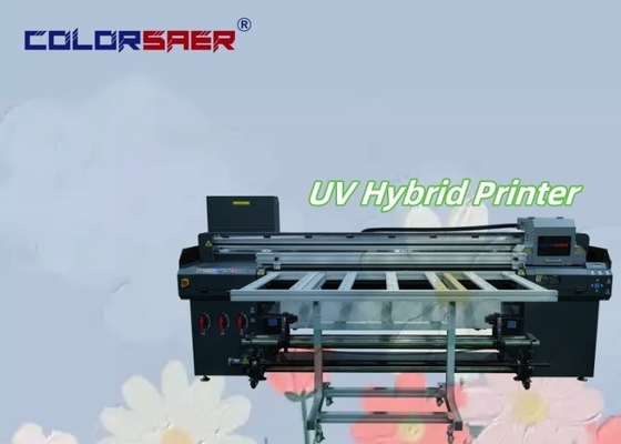 1Impressora híbrida UV para diferentes materiais