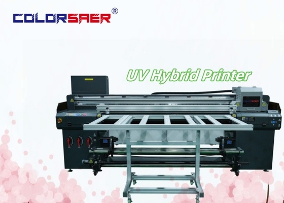 SAER UV UV Hybrid Digital Printing Plotter Flatbast e Roll para rolar