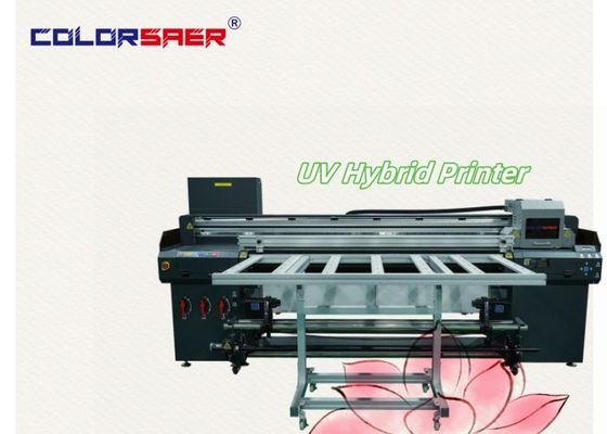 Impressora híbrida UV multifunção de formato largo de alta capacidade