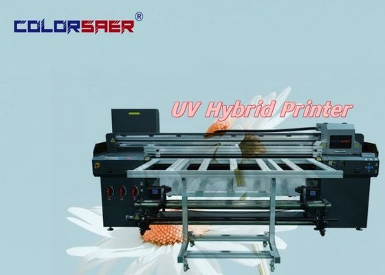 China Fábrica Máquina de impressão UV de boa qualidade Flatbed And Roll To Roll UV Hybrid Printer