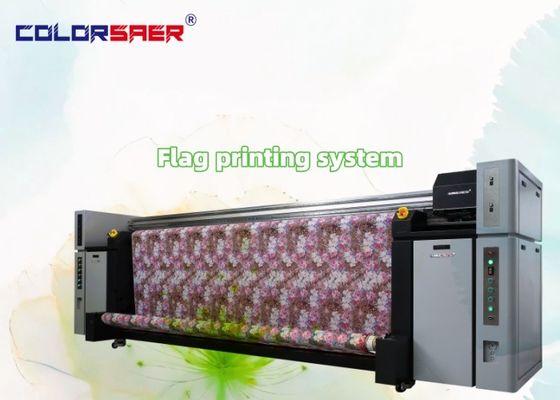 Máquina de impressão digital de tecidos Banner de bandeira Impressora de sublimação de tecidos de poliéster inkjet dye