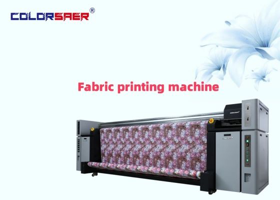 Máquina de impressão têxtil digital com tinta pigmentada e tinta de sublimação para tecido de banner de outdoor