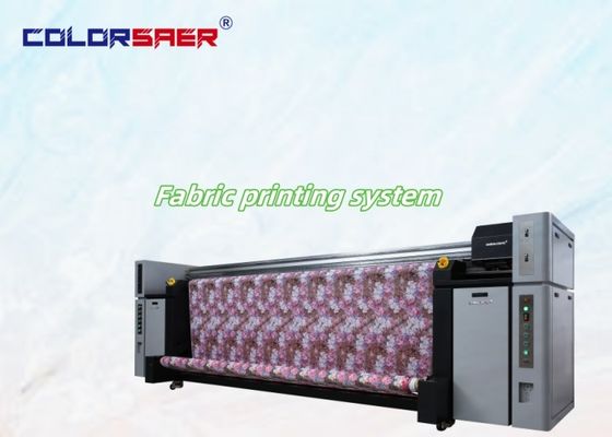 Máquina de impressão têxtil de algodão e poliéster, rolo a rolo de grande formato, tudo-em-um, fabricada na China