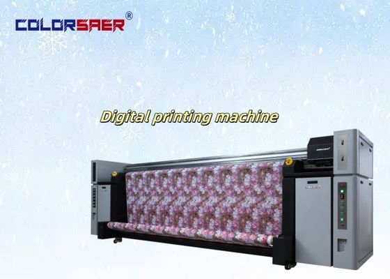 Impressora de sublimação têxtil de alta velocidade SAER 3200mm All-in-one para impressão em tecido