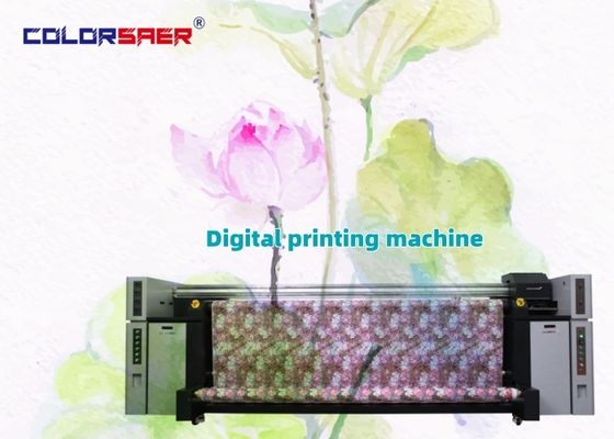 Máquina de impressão de tecidos de tecidos Sublimação 8 cabeças Sublimação a jato de tinta Impressora digital de alta velocidade
