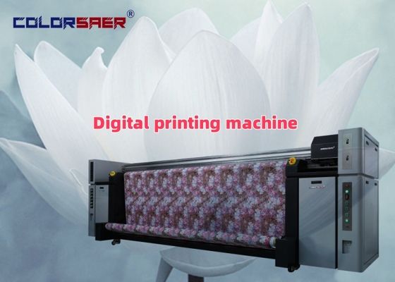 Máquina de impressão de tecidos de tecidos Sublimação 8 cabeças Sublimação a jato de tinta Impressora digital de alta velocidade
